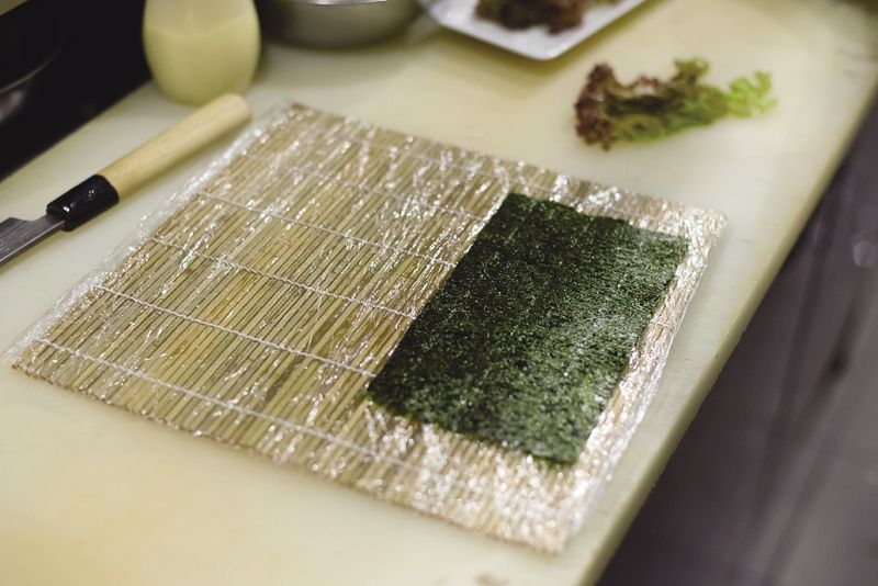 cách làm tunamayo maki